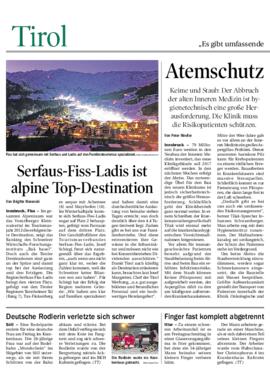 Serfaus-Fiss-Ladis ist alpine Top-Destination