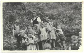Kindergarten Mayrhofen etwa 1953/54