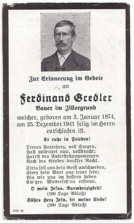 Gredler Ferdinand