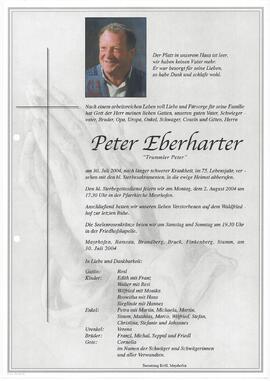 Eberharter Peter, vulgo "Trummler Peter"