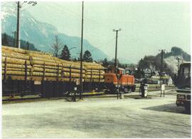 Holztransport ins Zillertal