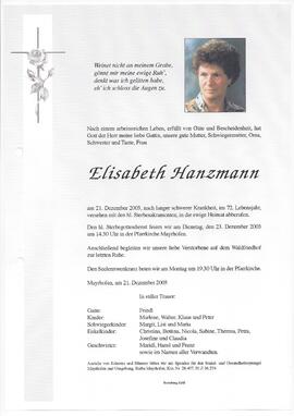 Hanzmann Elisabeth