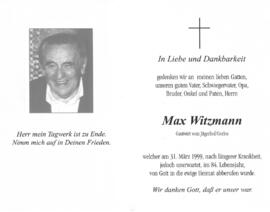 Witzmann, Max