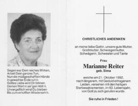 Reiter, Marianne
