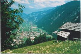 Mayrhofen Blick vom Wiesenhof nach Norden