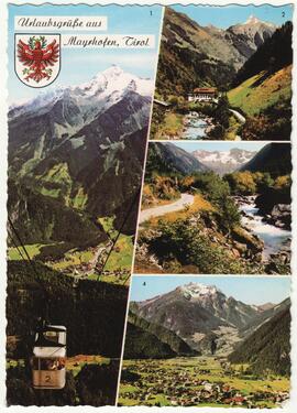 Werbekarte Mayrhofen