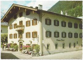 400 Neue Post Hotel Gasth. Wildauer  um 1900