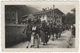 Waldfest ca 1926 Umzug Kramerbichl