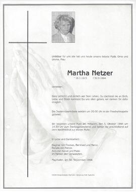 Netzer Martha