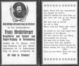 Wechselberger Franz
