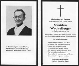Wechselberger, Stanislaus