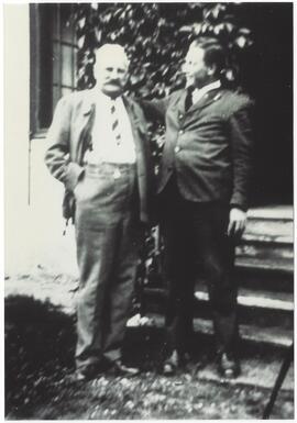 Hans Oberforcher und sein Neffe Franz Rainer