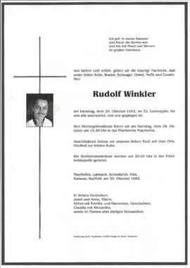 Winkler Rudolf