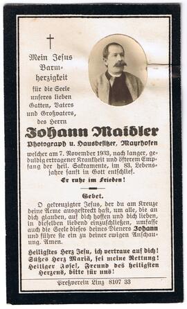 Maidler Johann