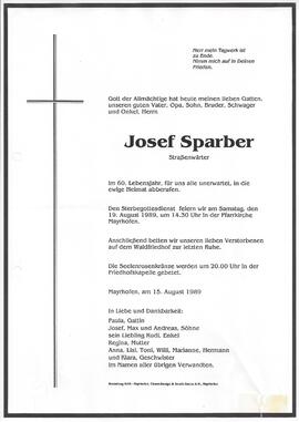 Sparber Josef