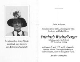 Wechselberger, Friedrich