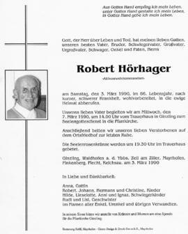 Hoerhager, Robert