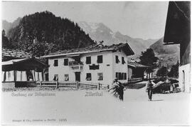 803 Stillupklamm-Schmelzhütten Hafnerhaus erstes Gasthause vor dem Neubau 1901Stilluppklamm   14125