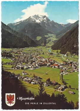 Mayrhofen nach Süden
