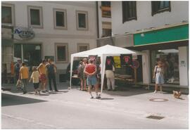 Vorbereitungen zum Schürzenjägerfest 1999