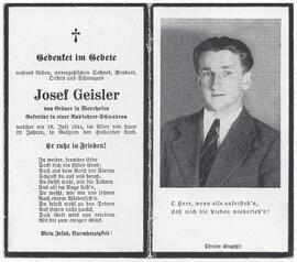 Geisler Josef