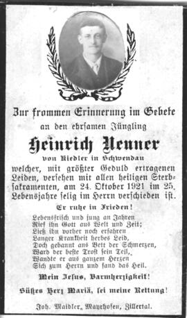 Neuner, Heinrich