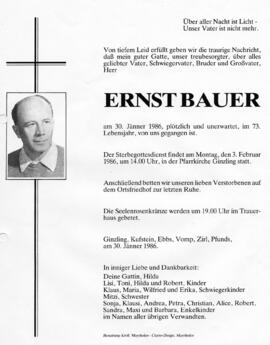 Bauer, Ernst