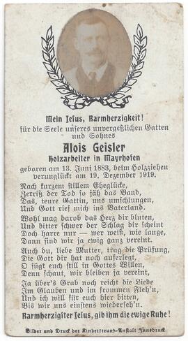 Geisler Alois