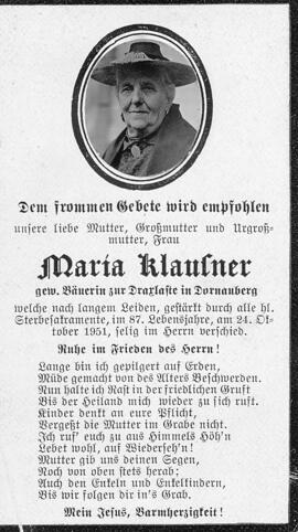 Klausner Maria