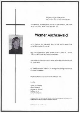Aschenwald Werner