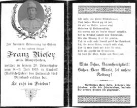 Rieser, Franz