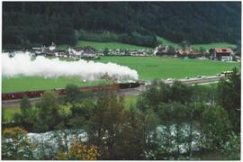 Dampfzug vor Mayrhofen