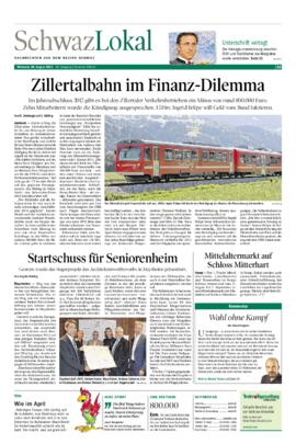 Zillertalbahn im Finanz-Dilemma