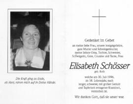Schösser, Elisabeth