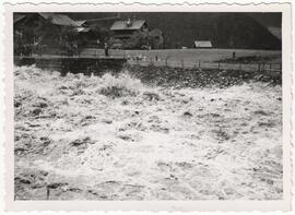 Hochwasser 1956 Bild im Bereich Stoffer - Strass