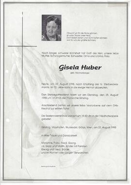 Huber Gisela, geborene Wechselberger