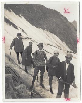 Schönbichlerhorn 1928 Abstieg