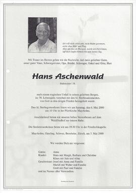 Aschenwald Hans
