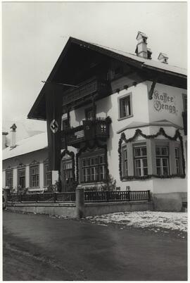 412 Cafe Dengg Häuserschmuck zur Volksabstimmung 10.04.1938