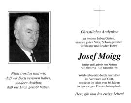 Moigg, Josef