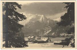 Mayrhofen gegen Süden, Winter v. Kassnerleite Durst