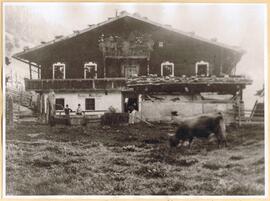 Gasthof Thanner am Brandberg vor der Jahrhundertwende