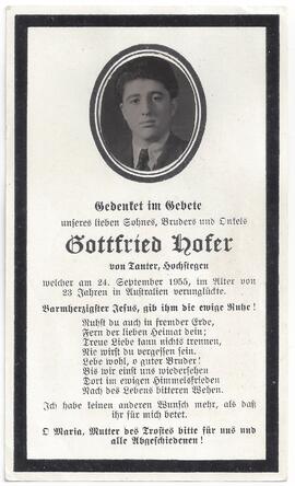 Hofer Gottfried