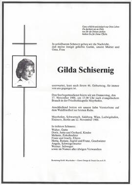 Schisernig Gilda