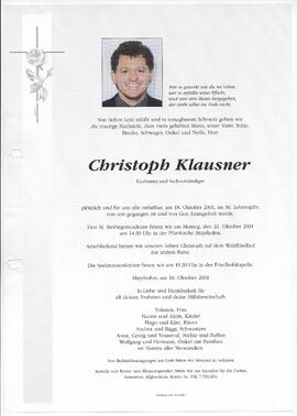 Klausner Christoph