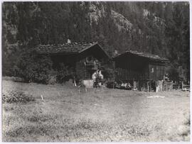 601, Bauernhäuser bei Mayrhofen Dornau Mariacher