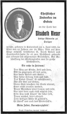 Rieser, Elisabeth