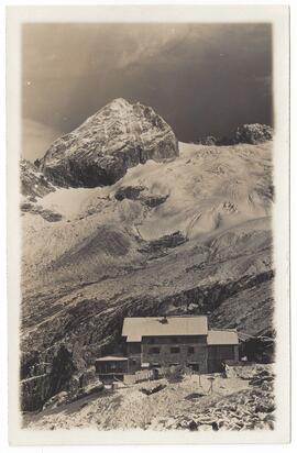 86 Plauenerhütte Gem. Brandberg Sektion Plauen erb. 1889  2373m Zillergrund