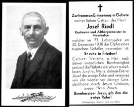 Riedl, Josef