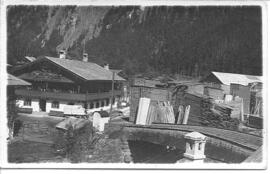 Sagschneiderhaus mit alter Hollenzbrücke